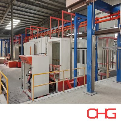 Καλή τιμή Γραμμή παραγωγής επίστρωσης σκόνης προφίλ αλουμινίου Προσαρμοσμένα τεχνικά δεδομένα με επιδόσεις συστήματος μεταφορέα σε απευθείας σύνδεση