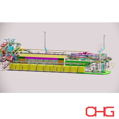 Καλή τιμή Automatic Electrophoresis/Electrophoretic Coating Pretreatment Line σε απευθείας σύνδεση