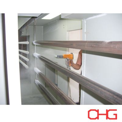 Καλή τιμή Εξατομικευμένη χειροκίνητη θάλαμος ψεκασμού ηλεκτροστατικής βαφής πούδρας για επεξεργασία μεταλλικών επιφανειών σε απευθείας σύνδεση