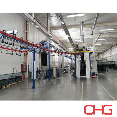 Καλή τιμή Προσαρμόσιμο σύστημα μεταφοράς μονοτροχιών για γραμμή παραγωγής επίστρωσης σκόνης σε απευθείας σύνδεση