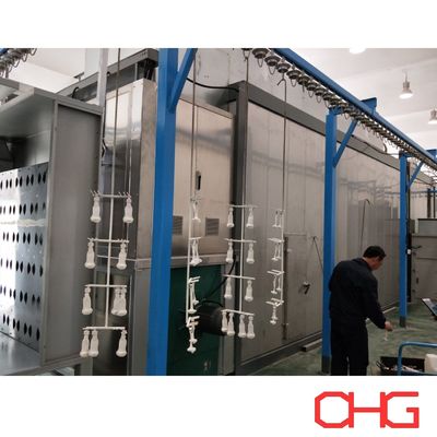 Καλή τιμή Αυτόματη γραμμή υγρής μπογιάς με λιπαντικό από γυαλί με σύστημα μεταφοράς σε απευθείας σύνδεση