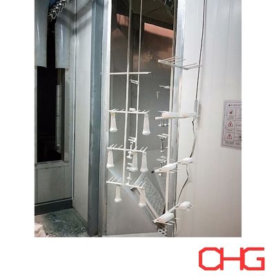 Επαγγελματική Αυτόματη Γραμμή Ψεκασμού και Βαφής Γυαλιού για Βιομηχανικές Εφαρμογές με Σύστημα Μεταφοράς, Προσαρμογή