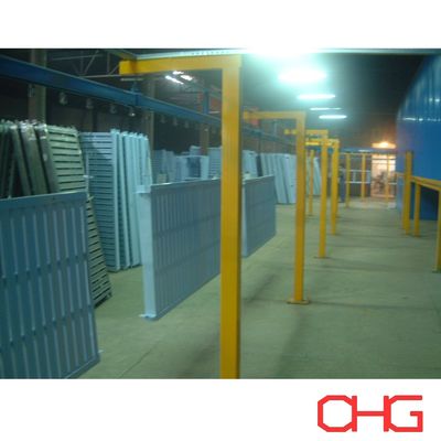 Προσαρμοσμένη γραμμή επικαλύψεως σκόνης για κρεβάτια νοσοκομείου χειροκίνητο ηλεκτροστατικό όπλο ψεκασμού