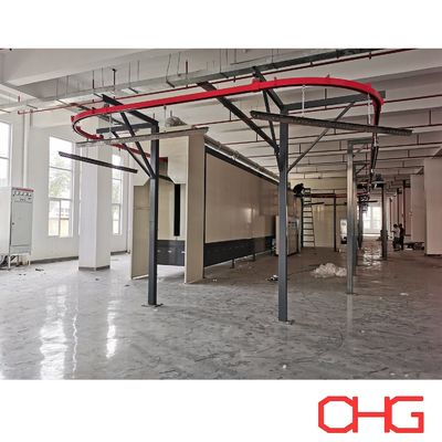 Προσαρμοσμένη γραμμή παραγωγής επίστρωσης σκόνης για ακρυλικά πλαίσια Προσαρμοσμένη και μονάδα ελέγχου PLC