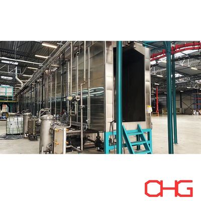 Βιομηχανική γραμμή επικάλυψης σκόνης καθαριστικό ψεκασμού βελτιωμένη προσκόλληση και προστασία