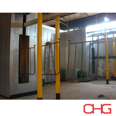 Καλή τιμή Γραμμή παραγωγής επίστρωσης πούδρας με σύστημα μεταφοράς και προσαρμοσμένο εξοπλισμό σε απευθείας σύνδεση
