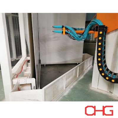 Καλή τιμή Αυτόματη Γραμμή Ηλεκτροστατικής Βαφής Πούδρας με Ηλεκτροστατικό Πιστόλι Ψεκασμού Προηγμένη Τεχνολογία και Προσαρμοσμένα Τεχνικά Δεδομένα σε απευθείας σύνδεση