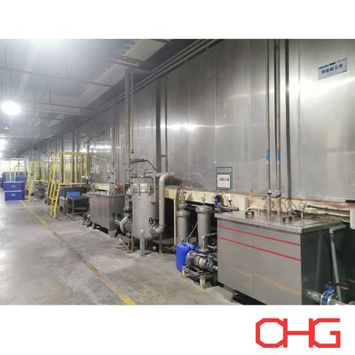 Προσαρμοσμένο σύστημα σήραγγας ψεκασμού προεπεξεργασίας για το Superiro Powder Coating Line Coating Machine