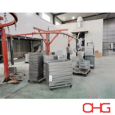Καλή τιμή Produktionslinie für Pulverbeschichtung nach Maß für Metallteile aus Blech σε απευθείας σύνδεση