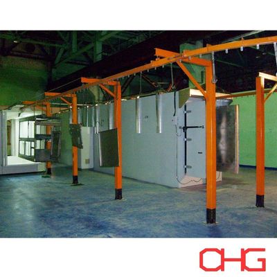 Καλή τιμή Powder Coating Production Line with Manual Spray Guns and After-sales Service Guide Equipment Installation σε απευθείας σύνδεση