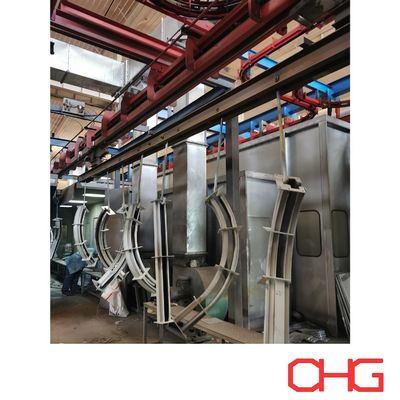 Εξοπλισμός ψεκασμού υλικού και μονάδα ελέγχου PLC Συστημα αυτόματης επικάλυψης σκόνης για μεταγωγική γραμμή