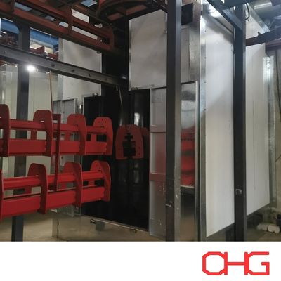 Η γραμμή παραγωγής επίστρωσης σκόνης για μεταγωγική γραμμή Προσαρμόσιμη λύση για τις ανάγκες παραγωγής σας