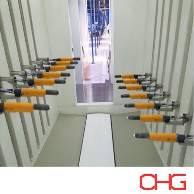 Συνεχείς 24V αυτόματες ηλεκτροστατικές συσκευές ψεκασμού για επεξεργασία επιφανείας μετάλλου