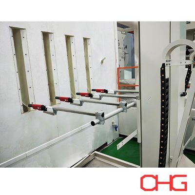 Καλή τιμή Αυτόματη Γραμμή Ηλεκτροστατικής Βαφής για Μεταλλικά Ντουλάπια με Ανθεκτικό Θάλαμο Ψεκασμού και Βοηθητικές Διαδικασίες Συναρμολόγησης σε απευθείας σύνδεση