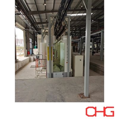 Αυτόματη γραμμή επικάλυψης σκόνης για προσαρμοσμένα μεταλλικά υπόστρωμα Σύστημα χρωματισμού με ψεκασμό