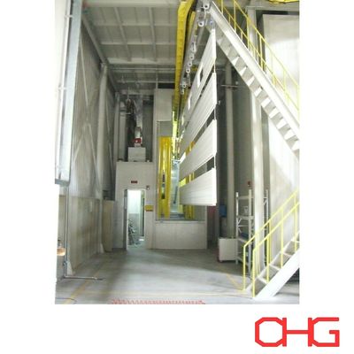 Εξοπλισμός επίστρωσης σκόνης για ηλεκτρικό σύστημα ελέγχου σιδήρου με αυτόματη μέθοδο