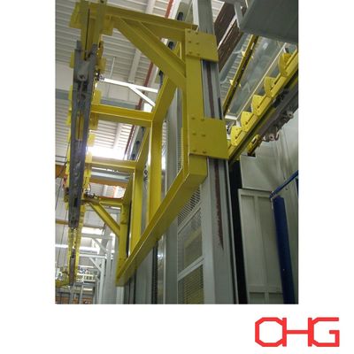 Ελεγχόμενο από PLC Μηχανή ανύψωσης επίστρωσης σκόνης Προσαρμόσιμη για την γραμμή παραγωγής επίστρωσης